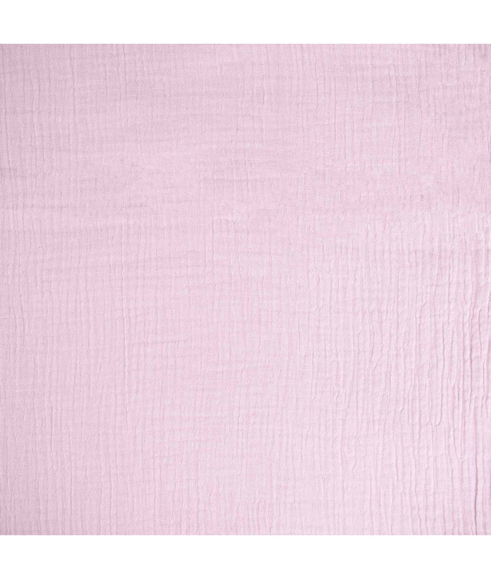 Mousseline Solid Baby Pink