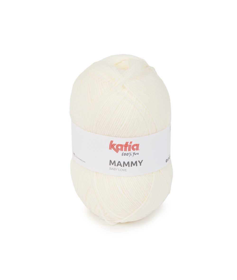 Ovillo 50gr Lana Mammy Crudo